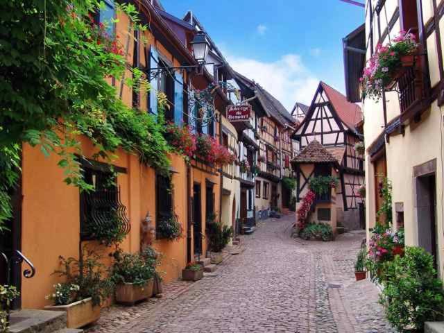 Auberge Du Rempart Eguisheim Exteriör bild